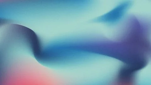 Abstract Blue Teal Gradient Organic Blur Grain Texture Background Atmospheric Stock Illustration