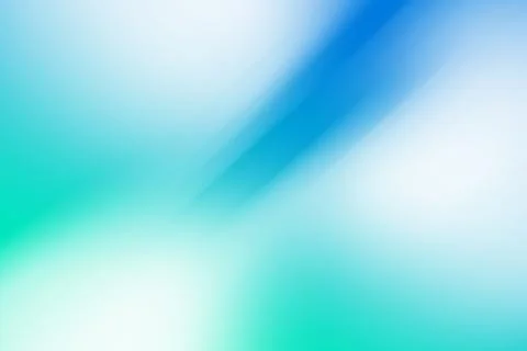 Abstract Blue &amp; Teal Motion Blur Background | Soft Light Gradient Stock Illustration