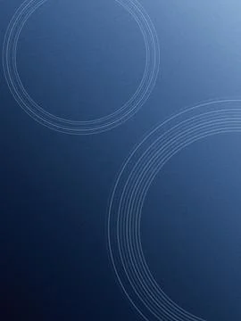 Abstract blue tech backdrop with glowing curved light rings, cool futuristi.. Stock Illustration