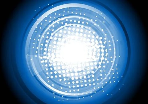 Abstract blue tech background Abstract blue tech background. Vector design... Stockfoto's
