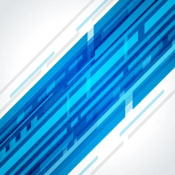 Abstract Blue Tech Background Illustrazione stock