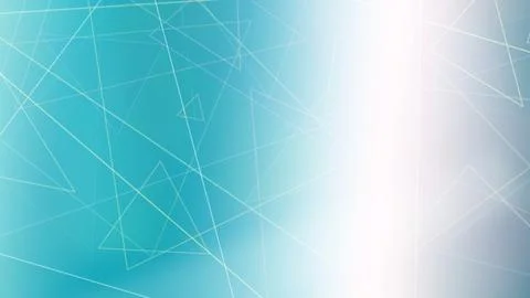 Abstract blue tech background with a soft light flare and delicate triangul.. Stock Illustration