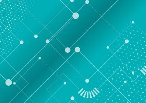 Abstract blue tech circuit board lines drawing graphic design 스톡 일러스트