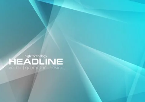 Abstract blue tech futuristic vector background Stock Illustration