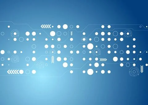 Abstract blue tech geometric background Abstract blue tech geometric backg... Foto stock