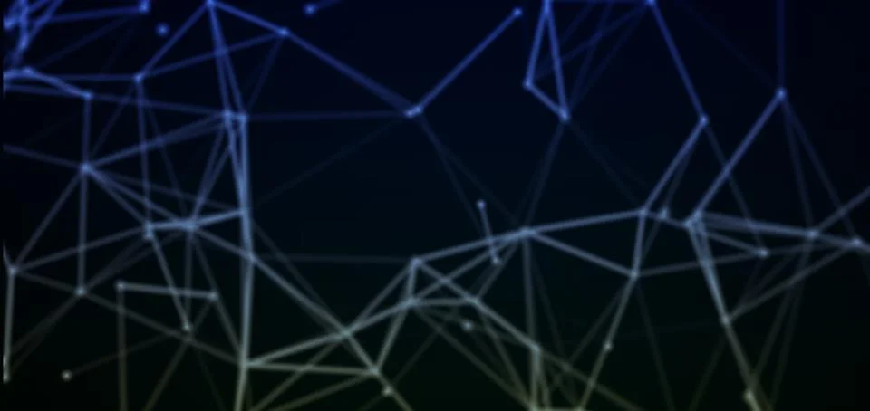 Abstract blue tech network. Abstract dots and lines texture background. copy 스톡 일러스트