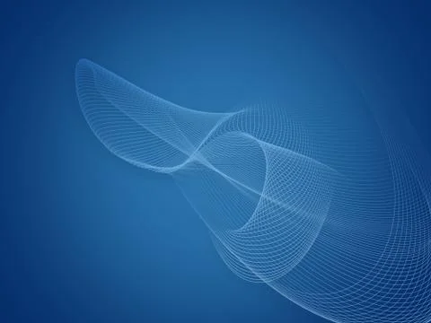 Abstract blue techno background Stock Illustration