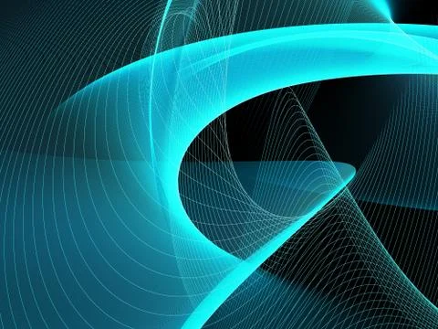 Abstract blue techno background Stock Illustration