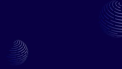 Abstract Blue Technology Background with Digital Global Connectivity Stock Illustration