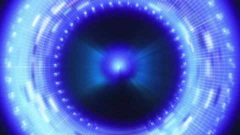 Abstract blue technology background for the logo. Vidéo 119680487