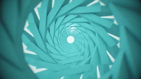 Abstract blue technology tunnel. Stock Footage 112233622
