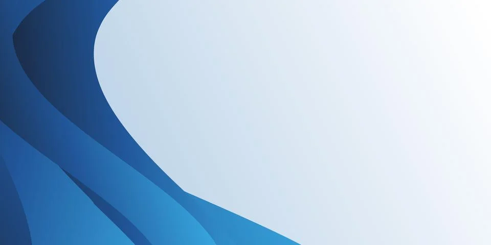 Abstract blue template background featuring layered vertical curves and flo.. 스톡 일러스트