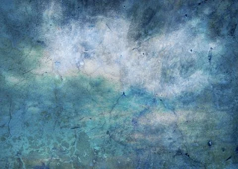 Abstract blue texture. Blue background. Scratched backdrop. The old one. Foto stock
