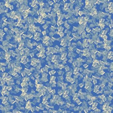 Abstract blue texture seamless vector pattern Stock Illustration