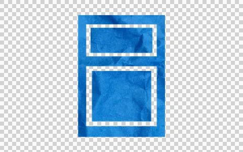 Abstract blue textured background with white rectangular frames イラスト素材