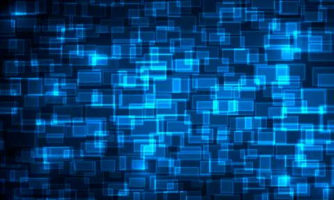 Abstract blue touchscreen background Stock Illustration