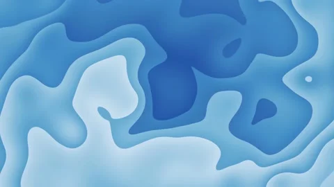 Abstract blue trendy wavy liquid marble Background Stock Footage 157996830