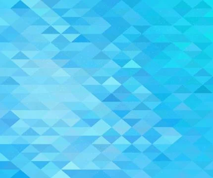 Abstract Blue Triangle Background Stock Illustration
