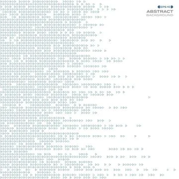 Abstract of blue triangle technology line pattern background. Illustrazione stock