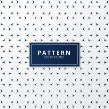 Abstract blue triangles thin lines pattern on white background. Stock Illustration