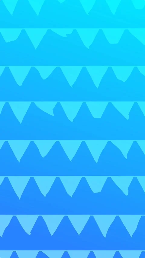 Abstract Blue Triangular Flags Pattern Background, Vertical View Stock Footage 311194250