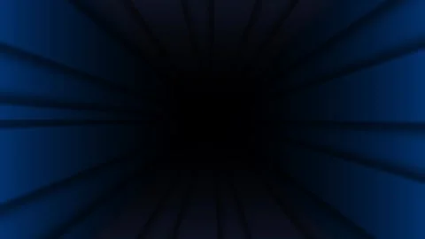 Abstract Blue Tunnel Loop Animation with Dark Center and Geometric Pattern. Stock Footage 339308422