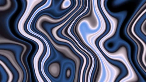 Abstract Blue Turbulence Motion Background. Seamless Swirling Liquid Marble.. Stock Footage 318410672