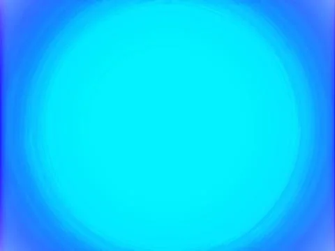 Abstract Blue Turquoise Gradient Background with Soft Circular Glow and Smooth R Ilustração Stock