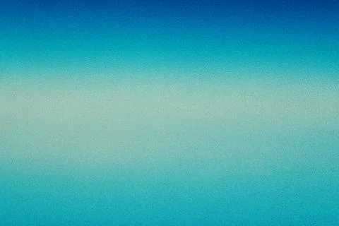 Abstract blue turquoise gradient texture background with grain Stock Illustration