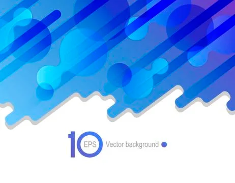 Abstract blue vector background Stock Illustration