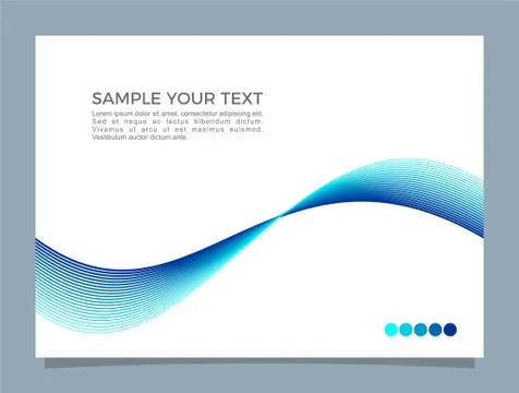 Abstract blue vector background Stock Illustration