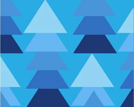 Abstract blue vector background with triangles Stock Illustration