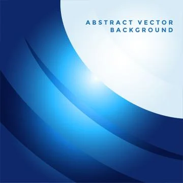 Abstract blue vector background for use in design Stock Illustration
