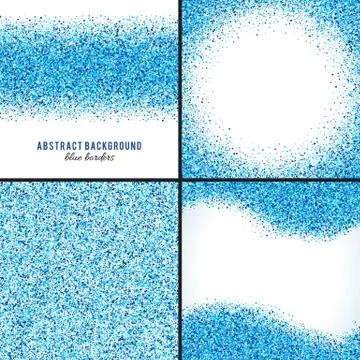 Abstract blue vector backgrounds Stock Illustration