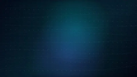 Abstract blue vector field data visualization on dark background Stock Footage 335936994