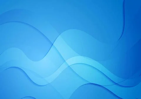 Abstract blue vector waves background Abstract blue vector waves backgroun... Stock Photos