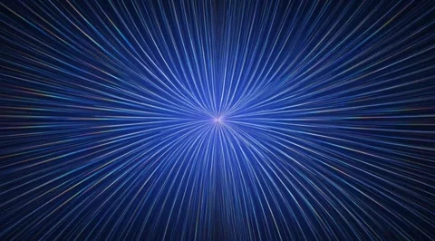 Abstract blue vertical lines with central light Stock Footage 331459266