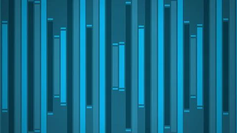 Abstract blue vertical lines digital background Illustrazione stock