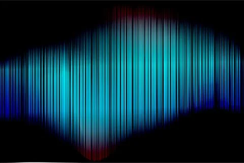 Abstract blue vertical striped background Stock Illustration