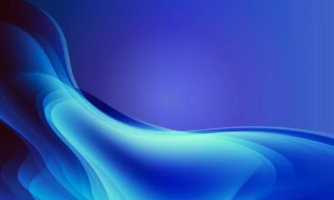Abstract blue vibrant soft motion background. shiny curve background. Stock Illustration