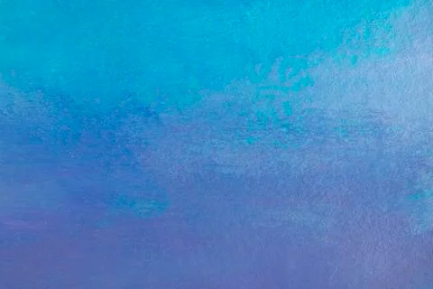 Abstract blue violet gradient sky oil painting on canvas hand drawn by the ar Illustrazione stock