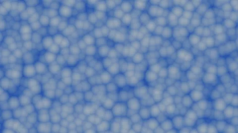 Abstract blue Voronoi cells animation. Medical or water concept seamless loop. Stock Footage 340273388