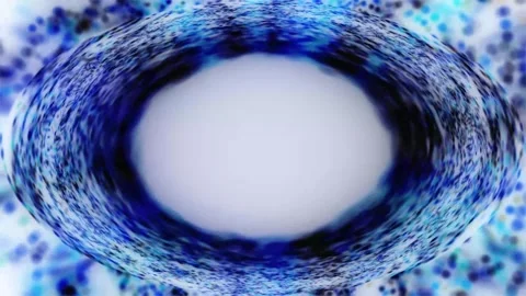 Abstract Blue Vortex Stock Footage 289130175
