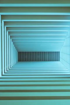 Abstract blue wall interior background Stock Illustration