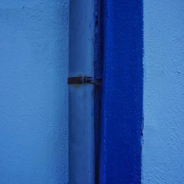 The abstract blue wall texture pattern Stock Photos