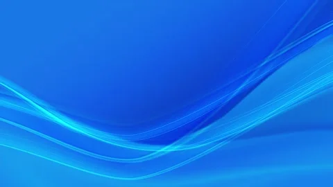 Abstract blue wallpaper background smooth long dynamic wavy fluid lines element 動画素材 317330477