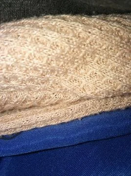 Abstract blue wallpaper with different elements with shadows and light Foto stock