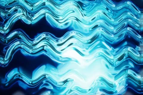 Abstract blue water background generated by the computer Stock Illustration