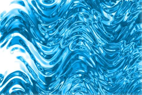 Abstract blue water background generated by the computer Stock Illustration