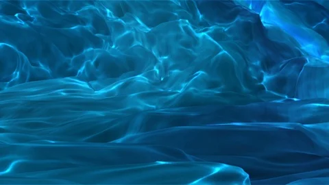 Abstract Blue Water Background. Loop Video stock 108094859